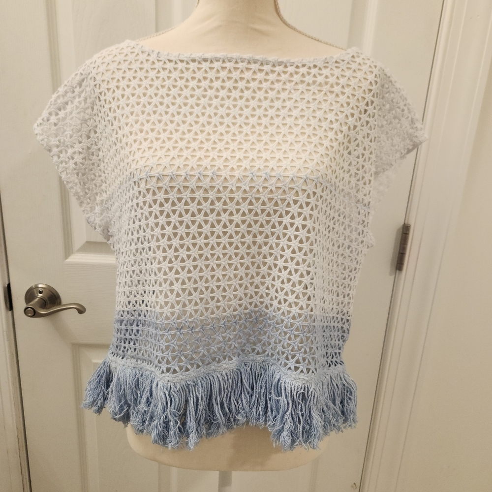 Banana Republic custom dyed top, size L
